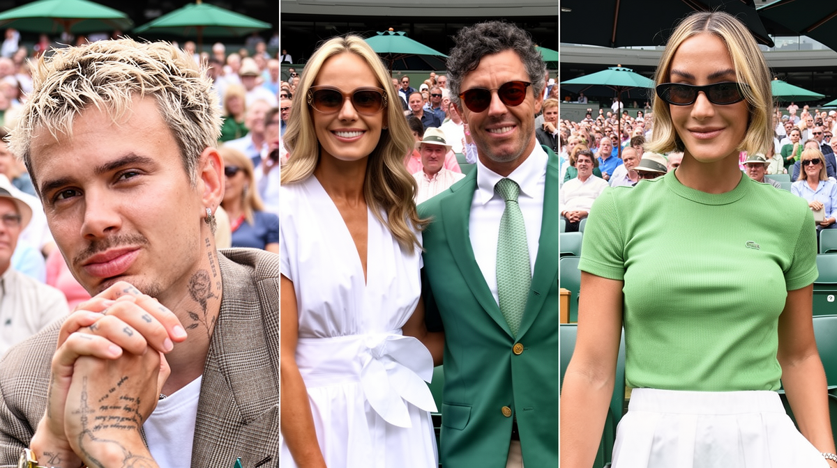 8868体育官网 - 24小时直击 | Wimbledon 2026 第3日：、Rory McIlroy与Frankie Bridge 现场观战 - 8868体育